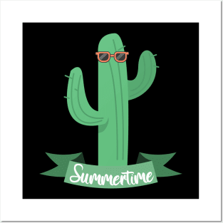 Cactus summertime Posters and Art